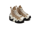 Converse Run Star Motion Beige из лакированной кожи