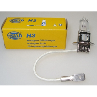 Автомобильная галогенная лампа Hella H3 24V- 70W (PK22s)