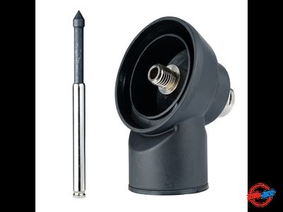 Пылеулавливающая насадка на подрозетник М18х2,5 в комплекте с центратором