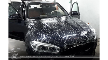 Оклейка защитной пленкой BMW X5 M