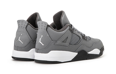 Gray jordans 4 hot sale