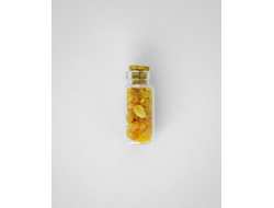 Бутылочка с янтарем