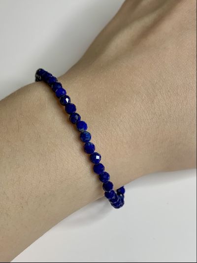 Браслет из лазурита, разные виды