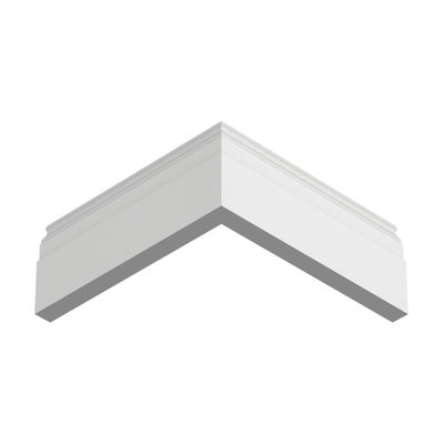 Плинтус Ultrawood BASE 5032 i, ЛДФ-декор, влагостойкий, ударопрочный, 2м, под покраску.