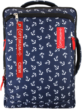 Рюкзак сумка для ноутбука диагональю до 17.3 дюймов Optimum 17.3" RL, якоря