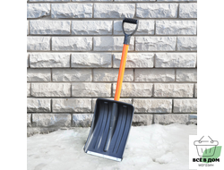 Лопата автомобильная Авто-Вьюга Стандарт неразборная 260*350 мм с алюм. планкой