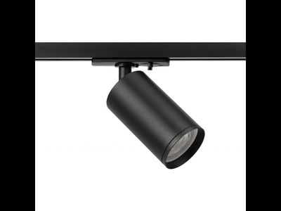 ЭРА светильник трековый на шинопровод под лампу GU10 TR39 BK 1-фаз. 52х80х120 черный алюм. 9361