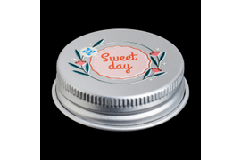 Шелкографическая печать на крышках и упаковке