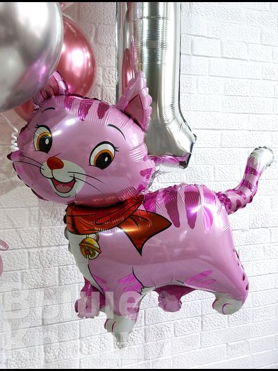 Сет "Котёнок" (10 шариков + 1 цифра)