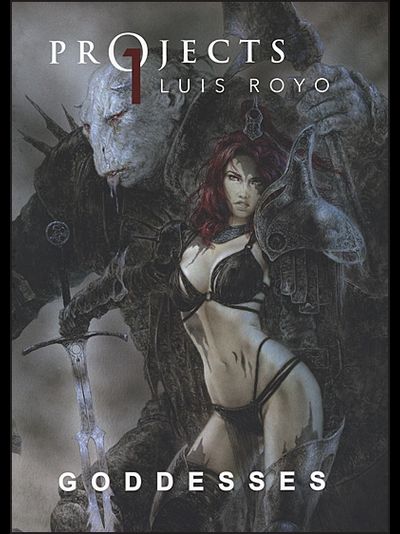 Projects Goddesses Custom Made Luis Royo Art Book