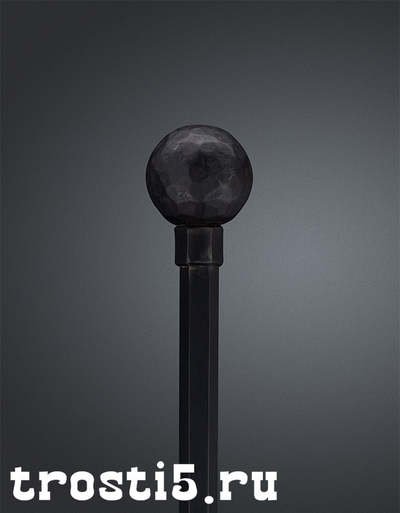 Металлическая черная трость, как у Пушкина  "Пушкин"