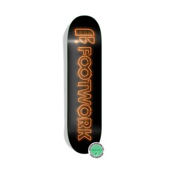 Купить деку FOOTWORK Classic Neon Orange для скейтборда в Иркутске