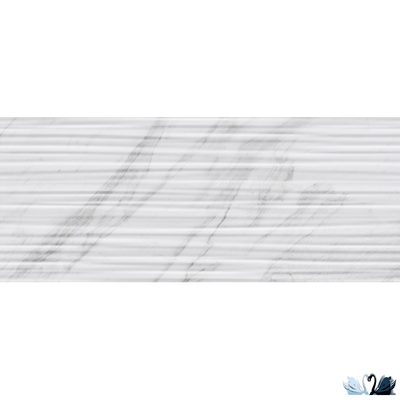Плитка настенная Gracia Ceramica Celia white wave wall 02 25 х 60 см мрамор