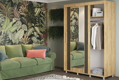 Форест 1.5 м шкаф-купе  Дуб крафт золотой