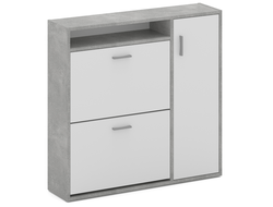 Тумба для обуви Толедо-1 Ателье светлый, белый