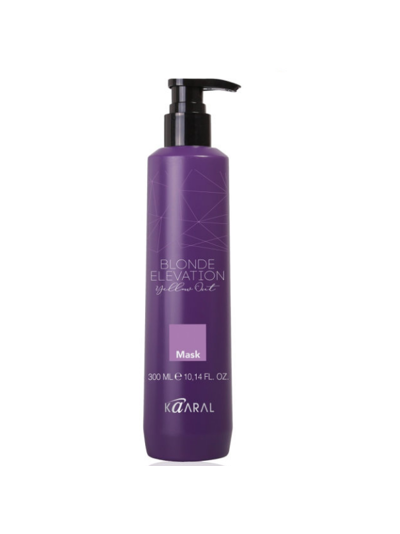 Kaaral BLONDE ELEVATION YELLOW MASK Антижелтая маска для волос, 300 мл