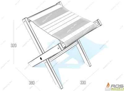Подставка для сумок "Светлый дуб"