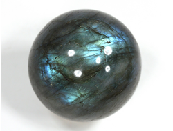 Шар Лабрадорит, Мадагаскар (43 мм, 95 г) №35336