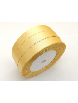 Лента атласная 12 мм, цвет кремовый  арт. 137