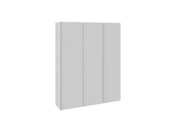 Шкаф-купе 3-х дверный «Траст» 1800 Белый снег,Белый снег/Белый снег/Белый снег