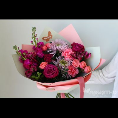 Букет цветов на 8 марта № 701