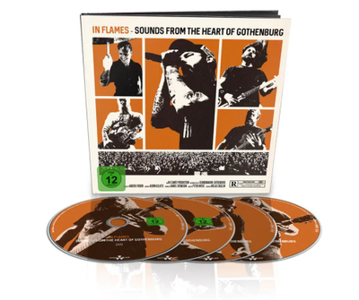 IN FLAMES - Sounds from the heart of Gothenburg DVD + Blu-ray + 2-CD Earbook