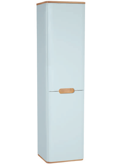 Пенал VitrA Sentо, с корзиной для белья, 40 см, цвет матовый белый, правосторонний, 60842