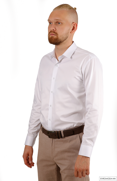 Рубашка мужская Оскар-time Non Iron Slim 10253-1 (р.L)