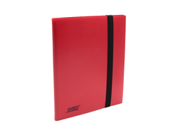 Альбом для карт "Card-Pro" c 20 встроенными листами 3х3 - Красный