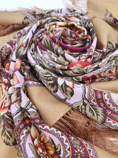 Павловопосадский платок Родниковый край 1835-1