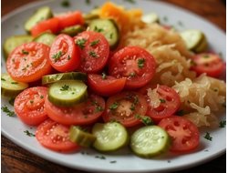 Ассорти из маринованных овощей