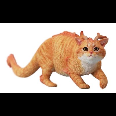 Котик-дракон (рыжий) - Коллекционная фигурка 1/6 Catragon Figurine (JXK263A) - JXK