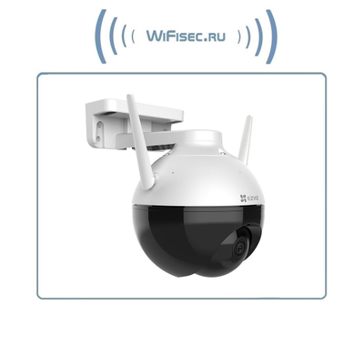 Ezviz C8C уличная моторизированная WiFi видеокамера с системой Color, встроенный микрофон, с DVR. Full HD 2 Mp  (объектив 6 мм.)