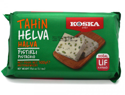 Koska Кунжутная халва с фисташками, 500 гр