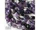 Аметист угловатая галтовка 16-22 мм, цена за нить 19 см