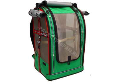 Рюкзак-переноска для средних длиннохвостых попугаев (александриец)