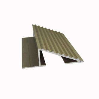 Порог алюминиевый защитный, 3м. ( высота 10мм, 15мм, 20мм)