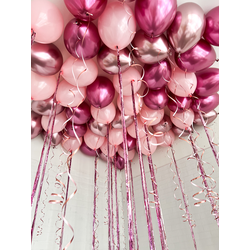 Шары с дождиком (Цена за 1 шт)