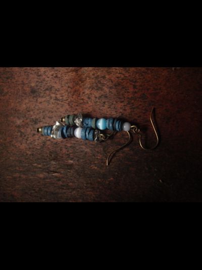 Благотворительность. Серьги &quot;Звенящий ручей&quot;