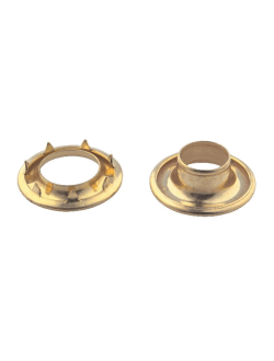 Люверс Bainbridge D004B Ø9,5мм размер 1 из латуни