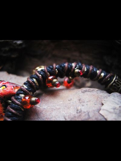 "Шатёр Царевны Лисички", яркий браслет в стиле фэнтези