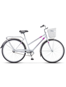 Велосипед STELS Navigator 300 Lady 28 Z010 20" Серебристый