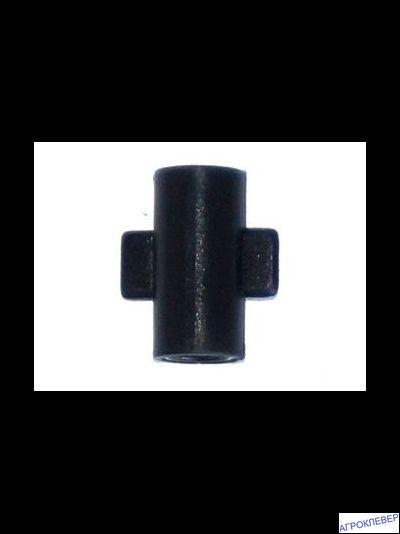 Адаптер двойной внутренний, 6мм