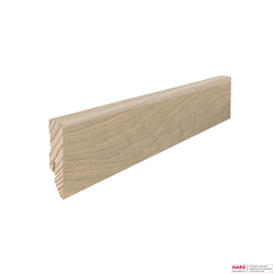 Плинтус HARO Дуб Песочно-Серый Маркант структурированный 411088, 2,2 м