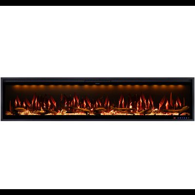 Линейный электроочаг Mercury 74 LED RF