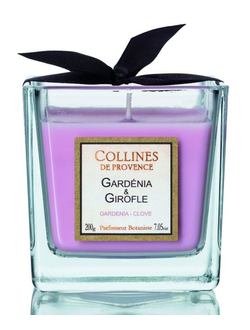 Ароматическая свеча COLLINES DE PROVENCE "Гардения и Гвоздика"