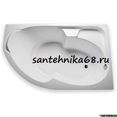 Ванна акриловая 1,7*1,05 Марка1 ДИАНА (каркас+панель)