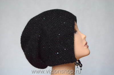 Фото шапка ушанка Vizio 6463 черная