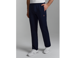 Спортивные брюки мужские прямого покроя, из хлопка 21SBM-780