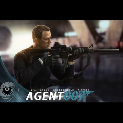 Джеймс Бонд (Дэниел Крейг, "Не время умирать") - КОЛЛЕКЦИОННАЯ ФИГУРКА 1/6 Agent 007 (BK-003) - BLACK 8 STUDIO